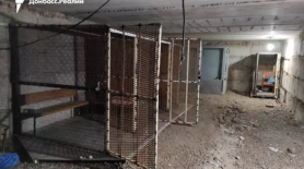Imagini din camerele de tortură din Harkov. Ucrainenii erau ținuți în cuști